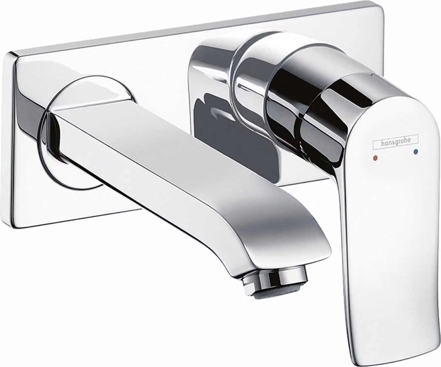 Hansgrohe Metris miscelatore da incasso per lavabo set preinstallato cromo bocca corta