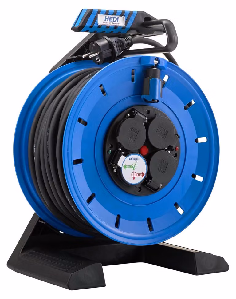 Avvolgicavo Gen 7 Champion 50m H07RN-F 3x1,5mm² 290mm 4 spine di protezione con.