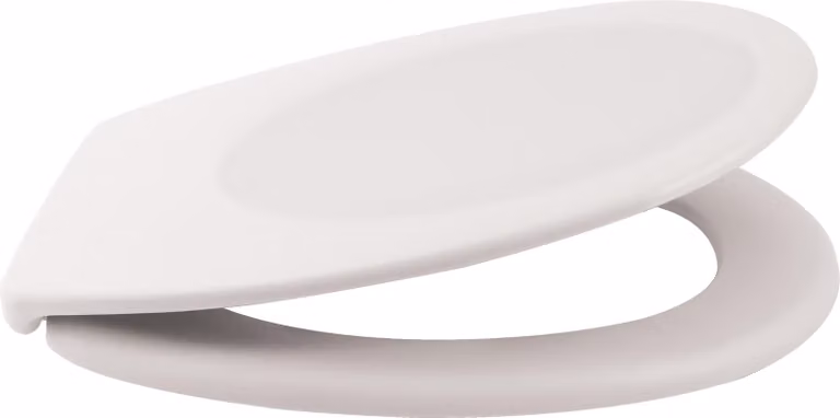Sedile per WC Spirella Coperchio per WC Neela con chiusura soft-close bianco opaco