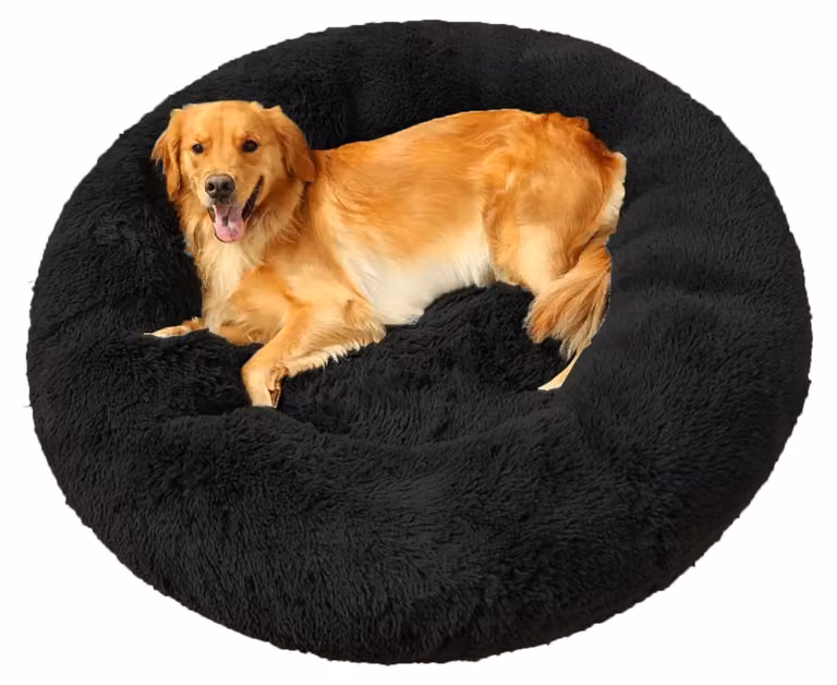 Cuccia ortopedica a forma di ciambella per cani e gatti