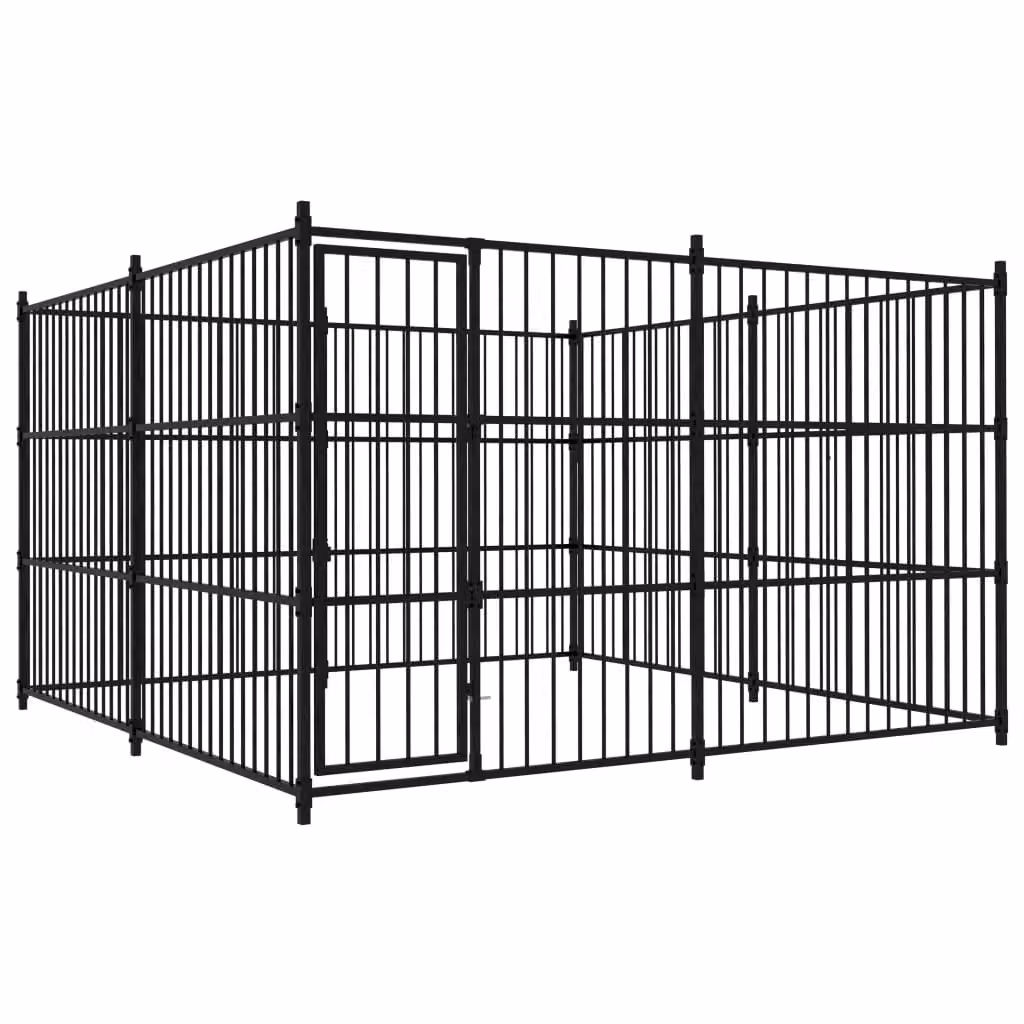 The Living Store Outdoor-Hundezwinger 300×300×185 cm