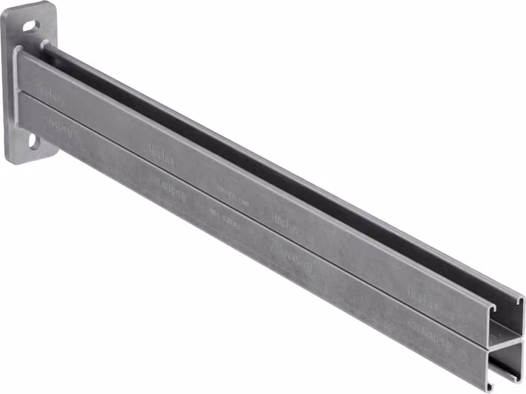 staffa a sbalzo fischer FCA 41D zincata a caldo - 1000