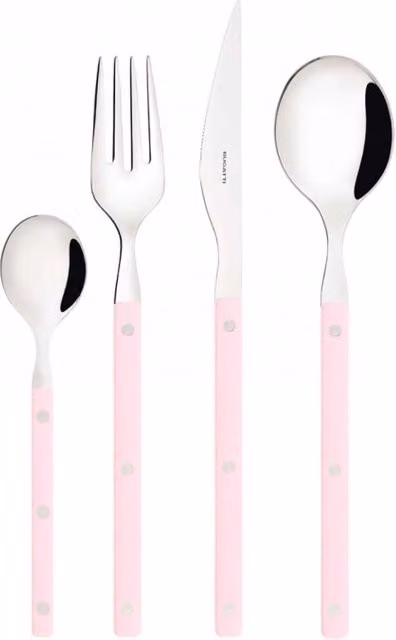 ALLEGRA, Posate Set 16 Pz, Scatola Finestra, Casa Bugatti Colore: Rosa Lotus