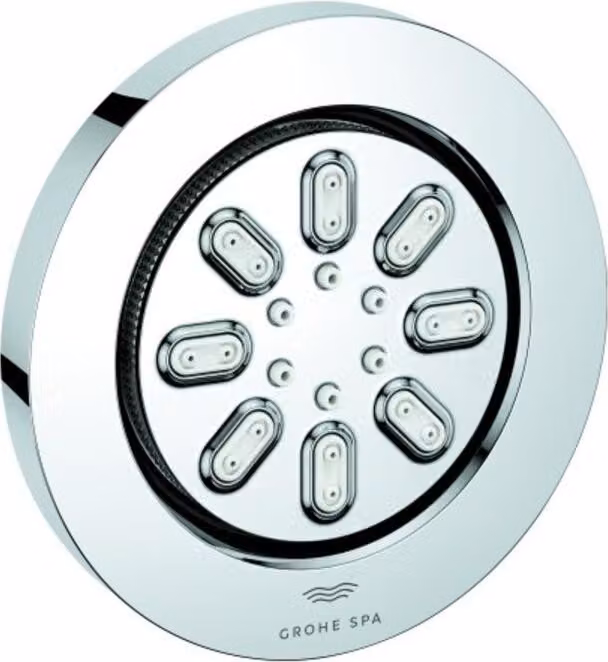 Grohe doccia laterale Rainshower Aqua 7,5 cm, 2 tipi di acciaio, cromo