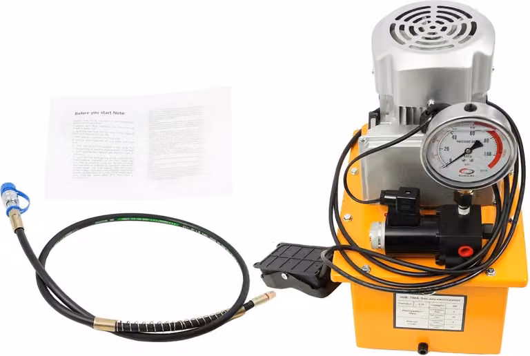 Gruppo idraulico - Pompa idraulica elettrica - 220 V - Spina UE - Alimentazione di rete