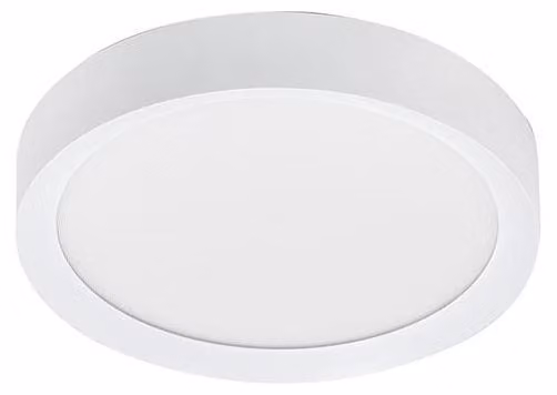 PLATE – Plafoniera LED da Soffitto 15W IP54 CRI90, CCT Switch 2700-3000-4000K, Struttura in Alluminio Bianco - Rossini Illuminazione