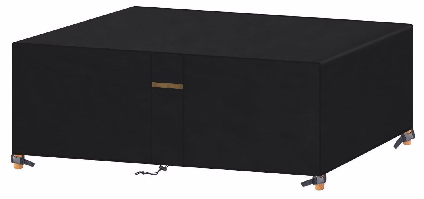 Copertura protettiva per mobili da giardino, impermeabile, resistente alle intemperie invernali, ideale per divani da esterno e tavoli da giardino, forma rettangolare, dimensioni 220x120x71 cm, tessuto Oxford 420D