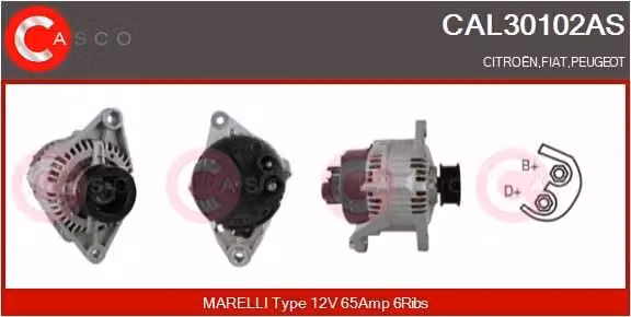 Alternatore 65A