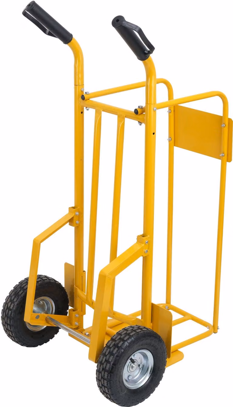 Carrello per il trasporto di legname, capacità fino a 200 kg, pieghevole