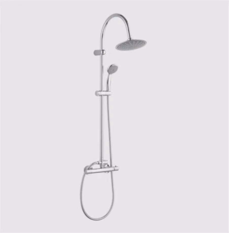 Sistema/colonna doccia FOX con termostatico doccia cromo
