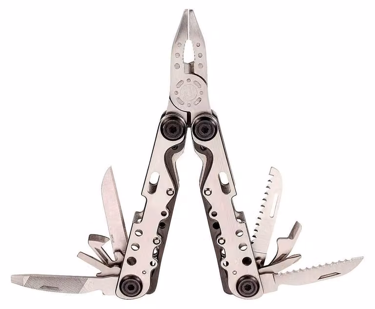 Multitool Herbertz in acciaio inossidabile con custodia in nylon