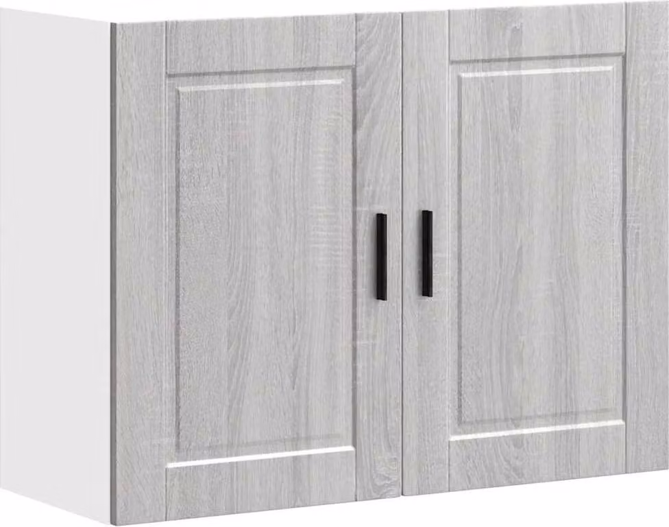 Pensile da Cucina Porto Grigio Sonoma in Legno Multistrato