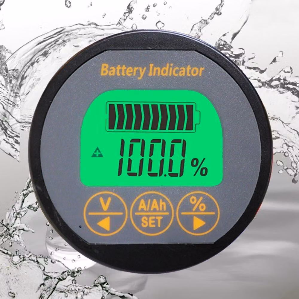 Voltmetro, amperometro, misuratore di tensione e corrente, 80V, 100A, per caravan e camper