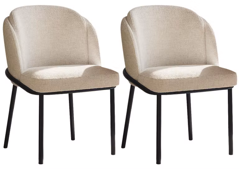 Sedia da pranzo - Sedia da cucina - Sedia - Sedia a conchiglia - Sedia per tavolo da pranzo - Sedia ergonomica con schienale alto