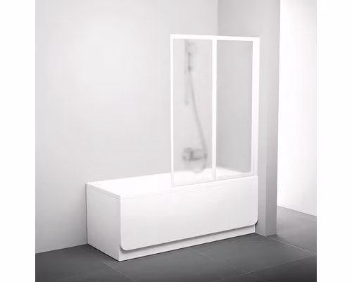 Schermo per vasca da bagno RAVAK VS2 105 bianco+Grape 796M0100ZG