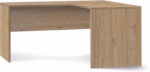 Scrivania da Ufficio Angolare Destra 160x76x150 cm Noce Stelvio