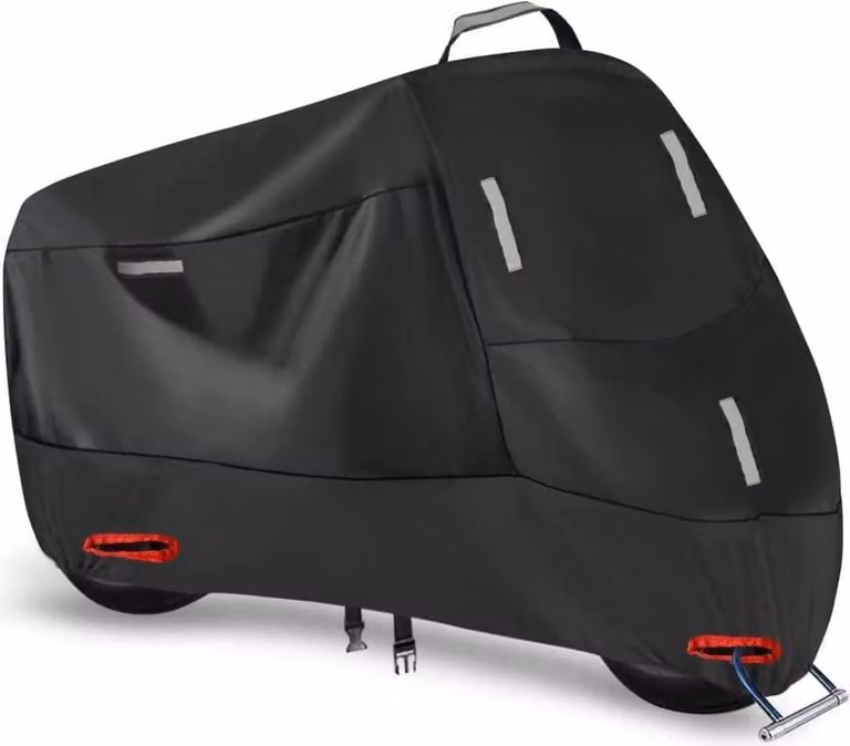 Telone moto 300D Oxford impermeabile strisce riflettenti M 200x90x100cm