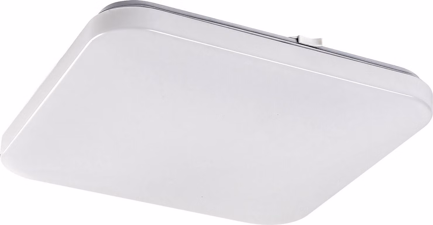 Rabalux 71109 Lampada da soffitto Vendel, 24 W, 3000 K, 1570 lm, bianca, quadrata, luce bianca calda, 37 x 37 cm