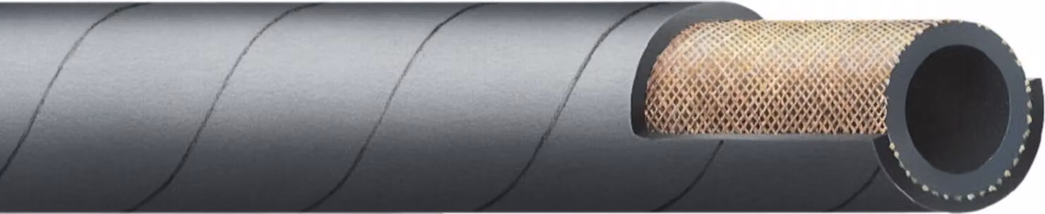Tubo per acqua industriale Inducord, SBR, nero, 90x7mm 40m