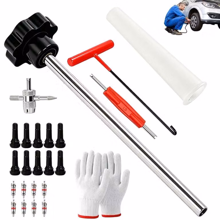 Set di 24 utensili per valvole pneumatiche