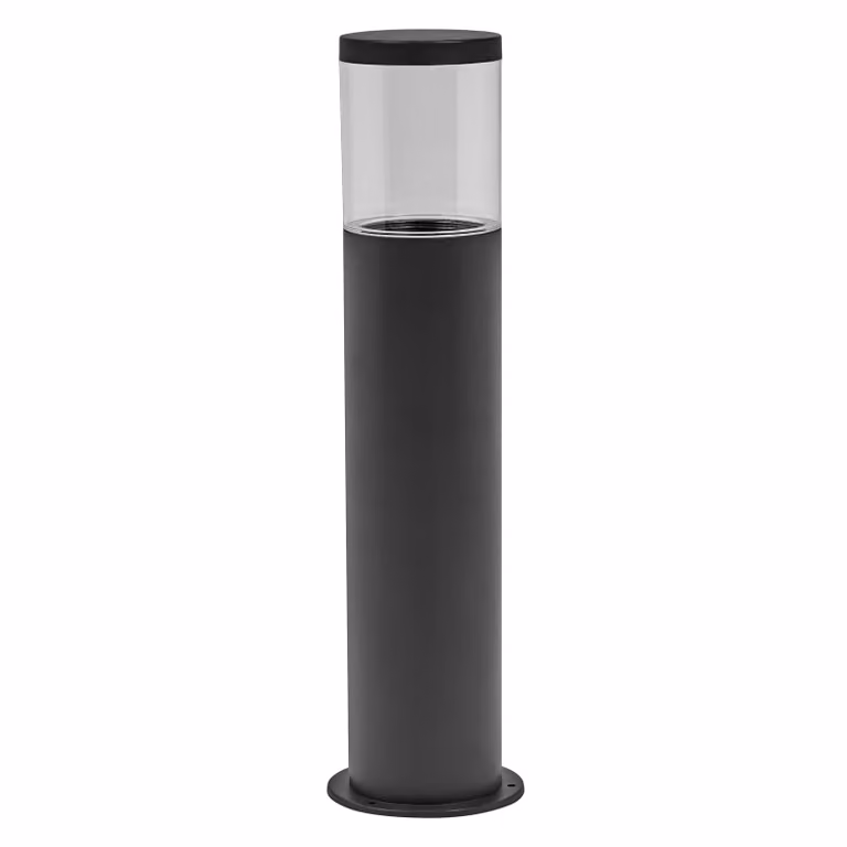 OSRAM ENDURA CLASSIC EBRO lampada da esterno, applique, grigio scuro, 49 cm, acciaio inox, installazione rapida e semplice, classe di protezione IP44, alloggiamento in acciaio inox