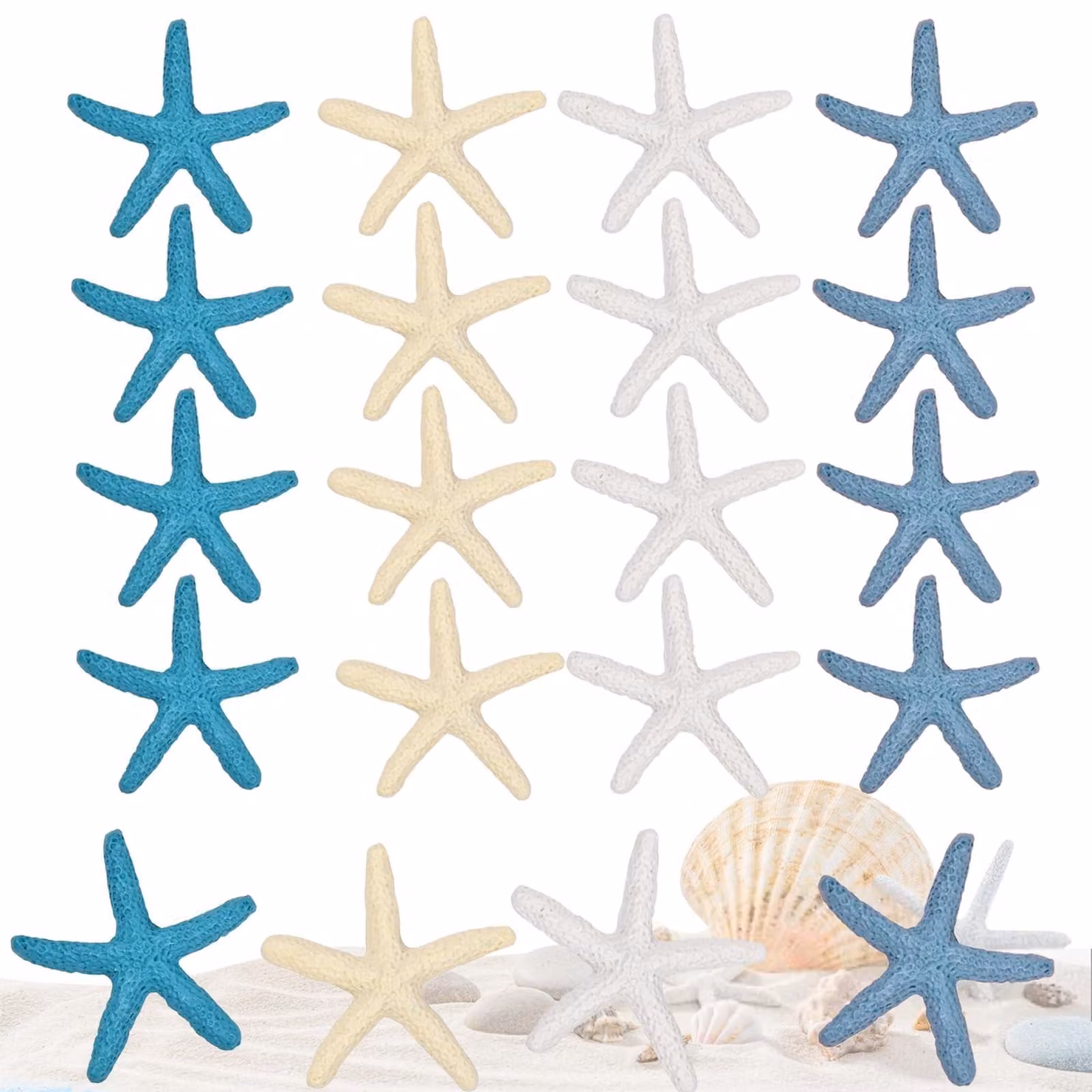 20 Pezzi Mini Stelle Decorazione per DIY e Feste