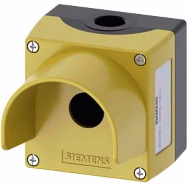 Siemens 3SU1851-0AA00-0AC2 3SU18510AA000AC2: Contenitore vuoto con protezione perimetrale, per fissaggio a pavimento (L x P x A) 89,4 x 85 x 112,5 mm, 1 pezzo, 89,4 mm, 579 g, 127 mm, 98 mm, 90 mm
