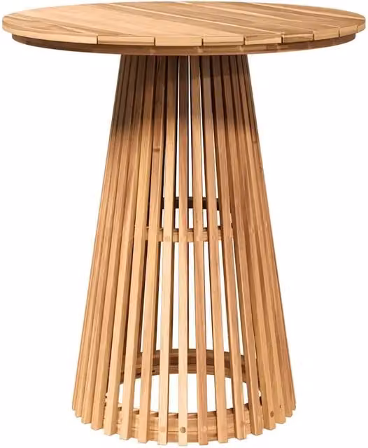 Tavolino da Giardino | Tavolo laterale Marrone 70 x 70 x 75 cm Legno di teak solido
