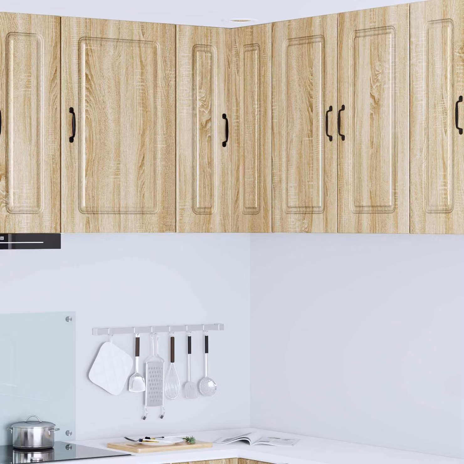 vidaXL Mobiletto Lavastoviglie Kalmar Rovere Sonoma Marrone L: 57 cm, P: 57 cm, H: 80 cm