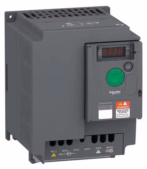 Convertitore di frequenza Schneider Electric, Easy Altivar 310, 5,5 kW, 380-460 V CA, trifase, senza filtro ATV310HU55N4E