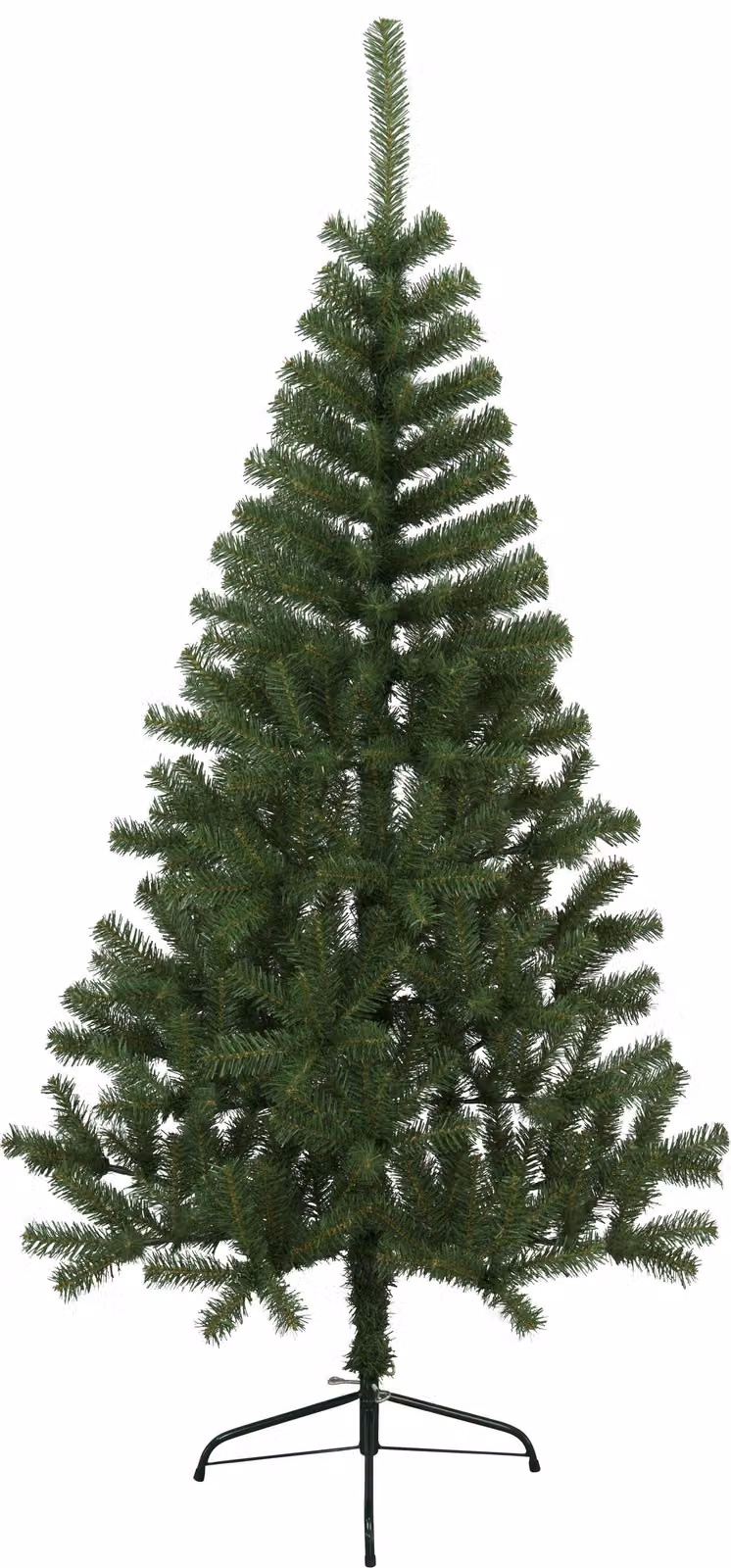 Albero di Natale 'Canada', verde, base in metallo, 180 cm