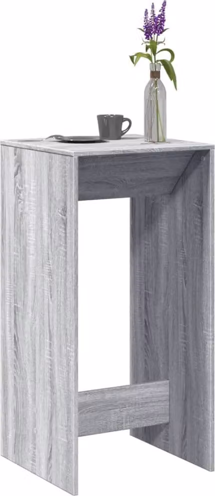 Maison Exclusive - Tavolo da bar grigio Sonoma 51x50x103,5 cm Materiale ligneo