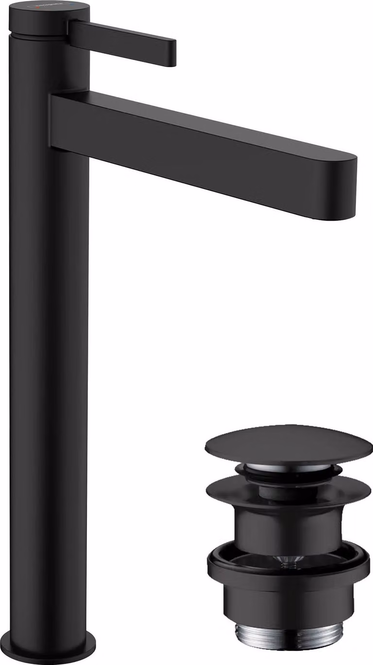 hansgrohe Finoris robinetterie de lavabo 260 pour vasques avec vidage Push-Open, portée 208mm, 76070670, 76070670