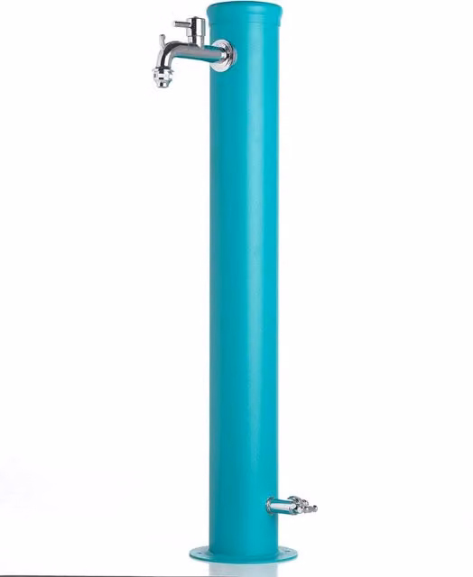 Fontana da Giardino con Doppio Rubinetto Belfer 42/ARR Turchese