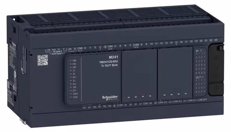 Schneider Electric TM241C40R, IP20, 50 - 60 Hz, -10 - 50 °C, -25 - 70 °C, 190 mm, 95 mm