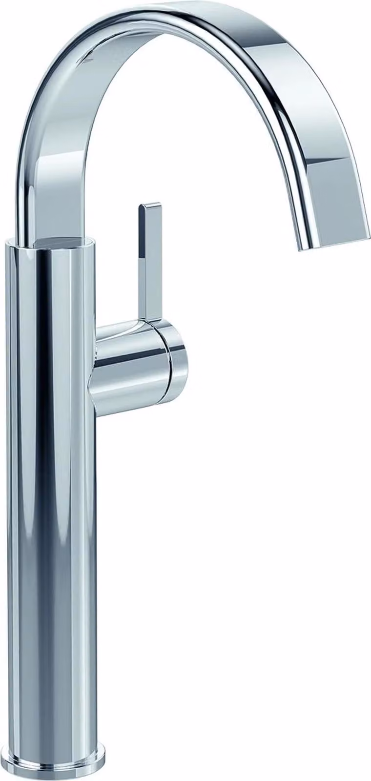 Villeroy & Boch Rubinetto per lavabo H245 mm, senza set di scarico, cromato, 1 pz.
