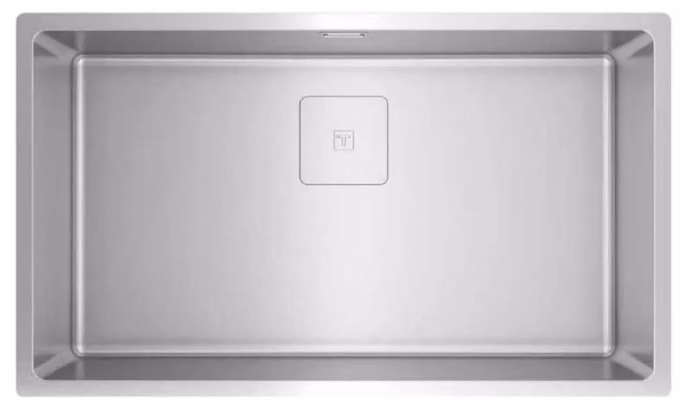 Teka FlexLinea, lavello sottopiano, rettangolare, acciaio inox, acciaio inox, 1 vasca, 400 x 710 mm