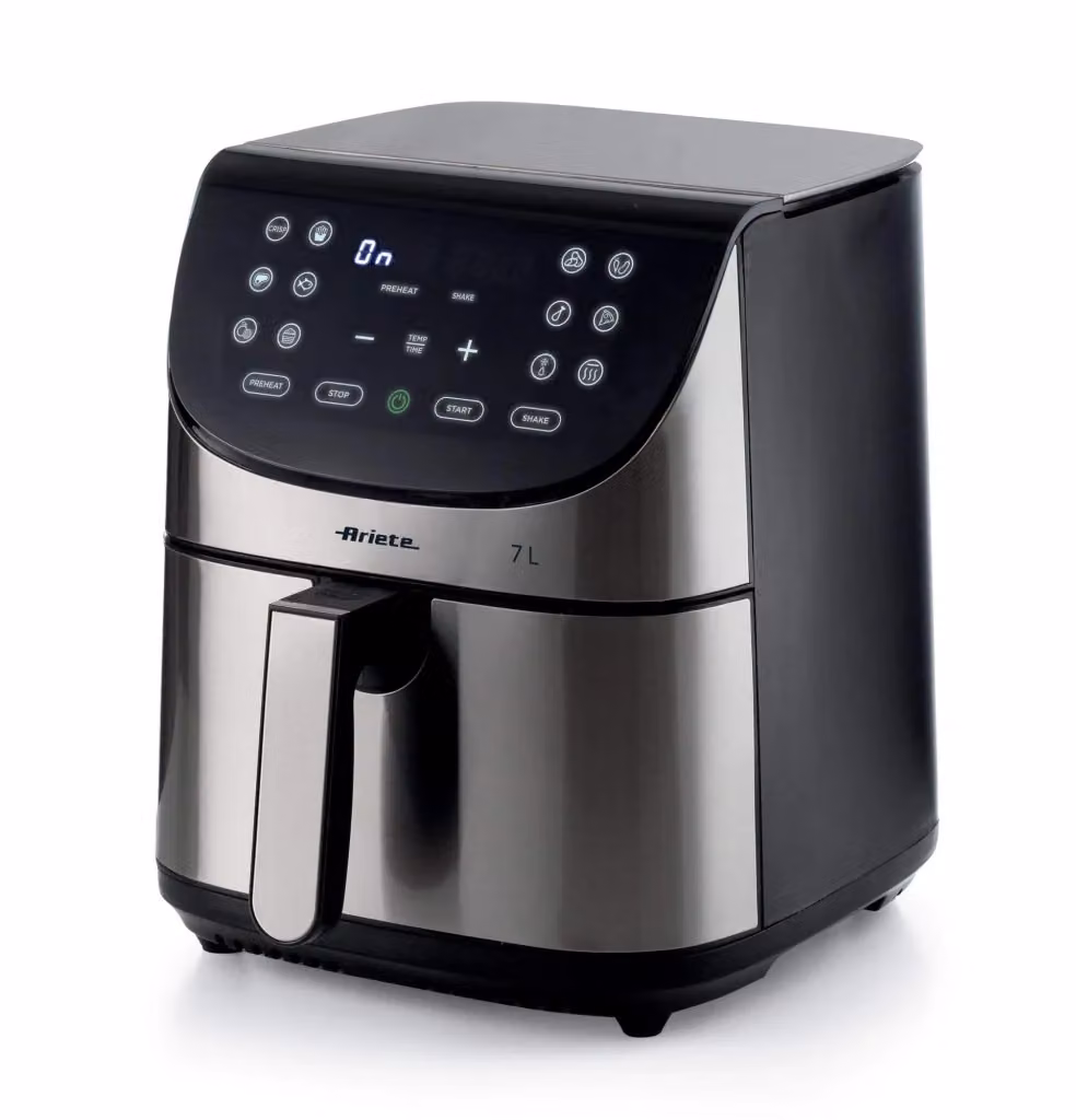 Ariete Friggitrice ad Aria 7 L, Potenza 1800 W, Colore Nero, con Display Digitale e 12 Programmi Preimpostati – 2