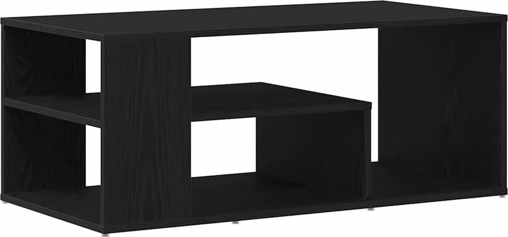 Tavolino da salotto Rovere Nero 100 x 50 x 40 cm