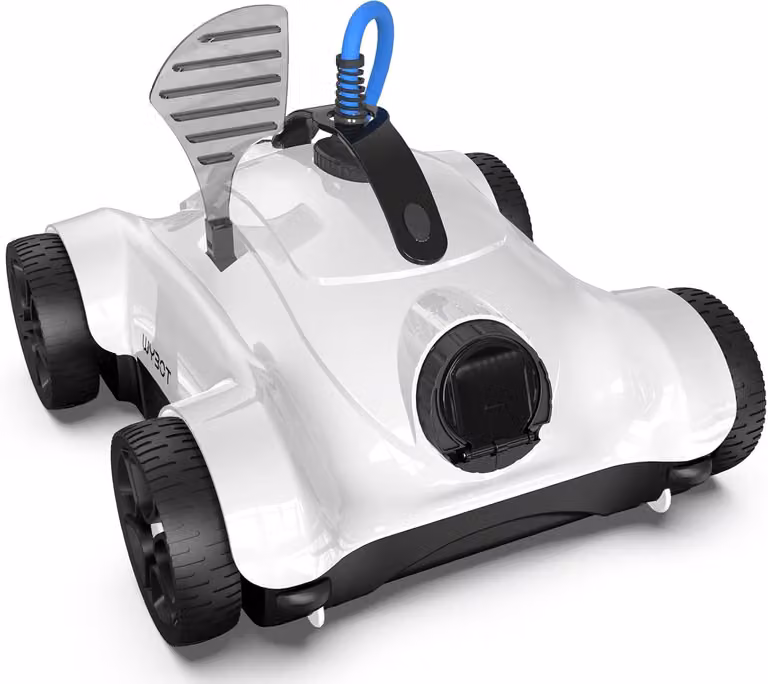 Robot per piscina automatica, con cicli flessibili e angoli di pulizia regolabili