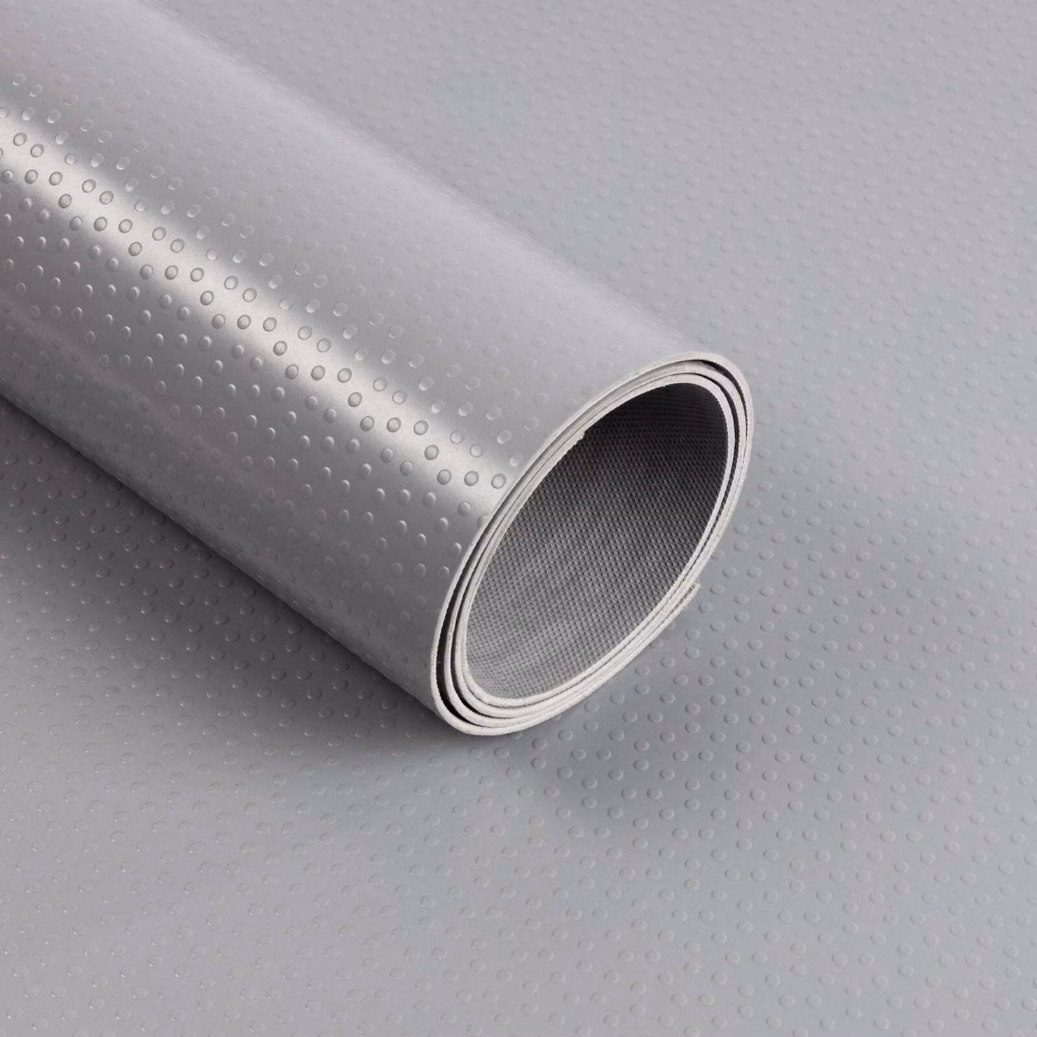 Pavimento in PVC Dots Grey 120x450 cm