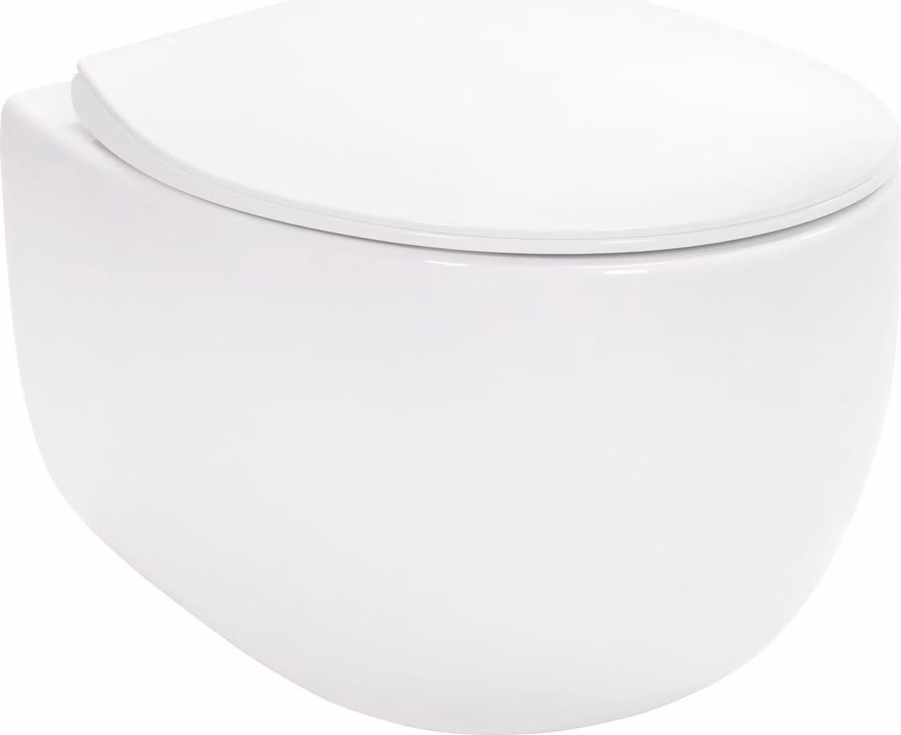 WC sospeso WC sospeso + sedile WC Soft Close Bianco