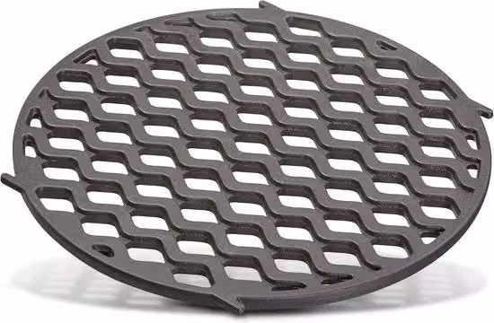 Piastra per griglia Enders in ghisa smaltata nera per barbecue a gas