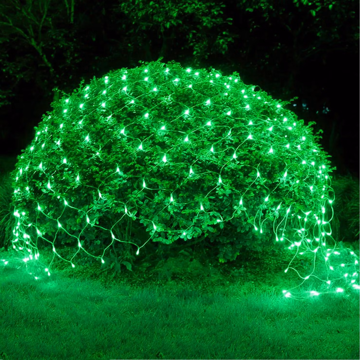 3X2M 200LED luce rete esterna interna tenda luce decorazione natalizia 8 modi luci fata per cespugli giardino balcone luci di Natale verde