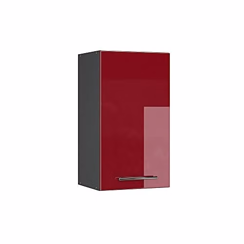 Vicco Pensile da cucina Fame-Line, Bordeaux lucido, 40 cm