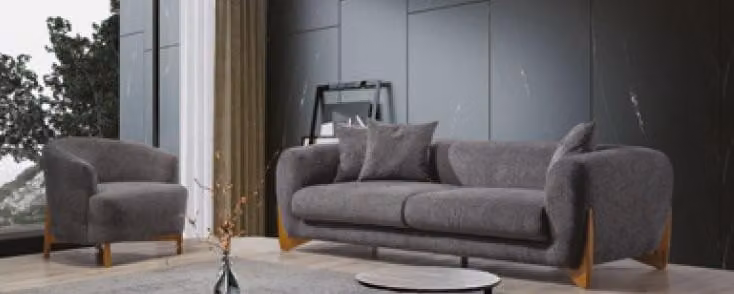 Wohnzimmer Sessel Italienischer Stil Sofagarnitur 3 Sitzer Klassische 2tlg.