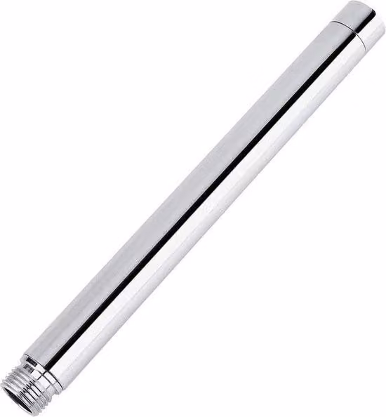 Prolunga rotonda per braccio doccia - 8 pollici - Braccio doccia a mano - Testina rotonda - Braccio estensibile - Accessori per il bagno