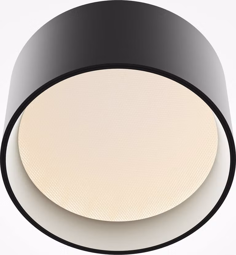 Spot a soffitto nero rotondo Ø12cm LED 12W Vega Maytoni