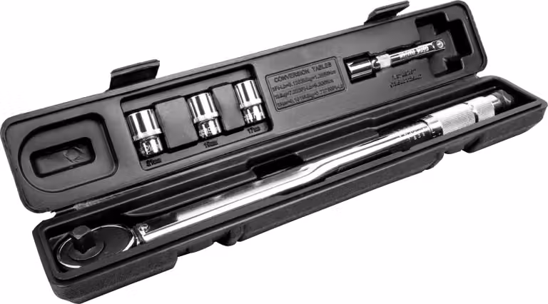 CHIAVE DINAMOMETRICA DA 1/2" 40-210 Nm, SET DA 5 PEZZI