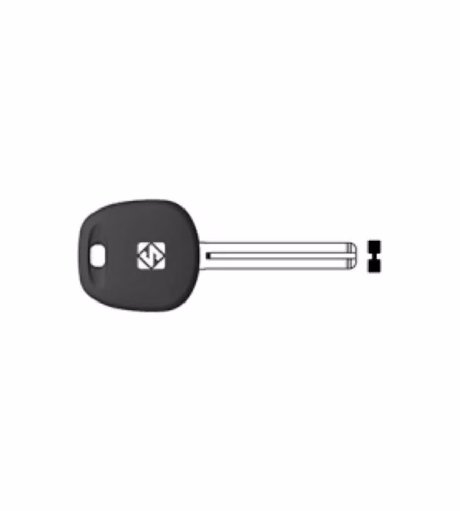 Chiave Transponder No Chip Kia KIA7BTE
